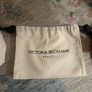 New Victoria Beckham Beauty Canvas Drawstring Bag